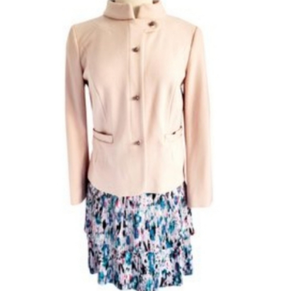 Marc Cain Pale Pink Structured Jacket